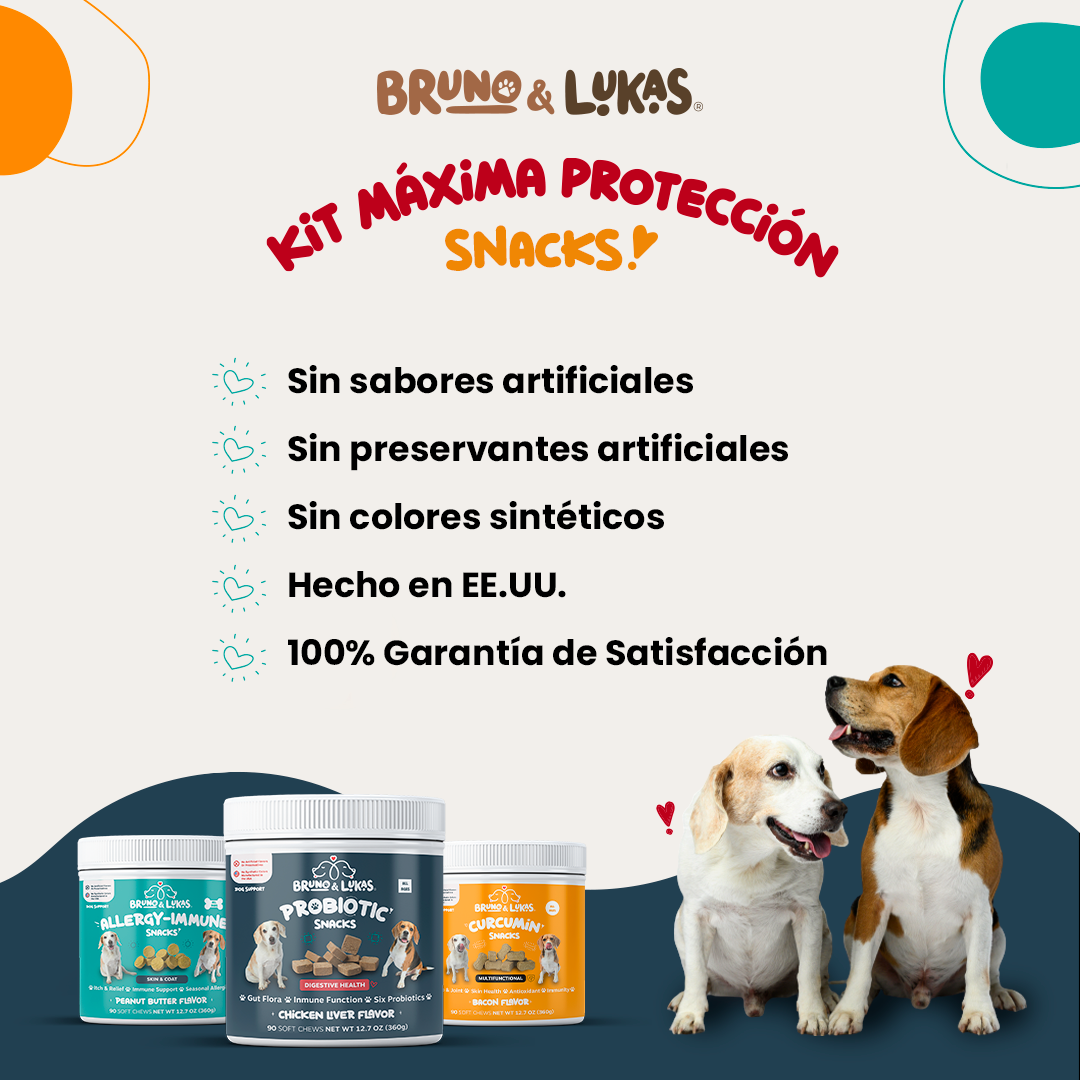 Kit Máxima Protección: Allergy immune + Curcumin + Probiotics