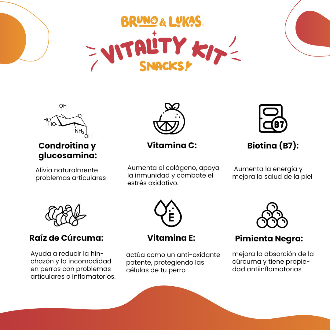 Kit Vitalidad: 8 en 1 + Curcumin