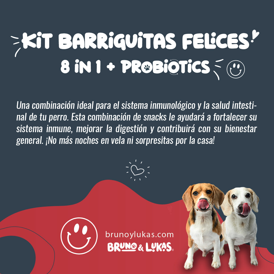 Kit barriguitas felices: 8 in 1 + Probiotics