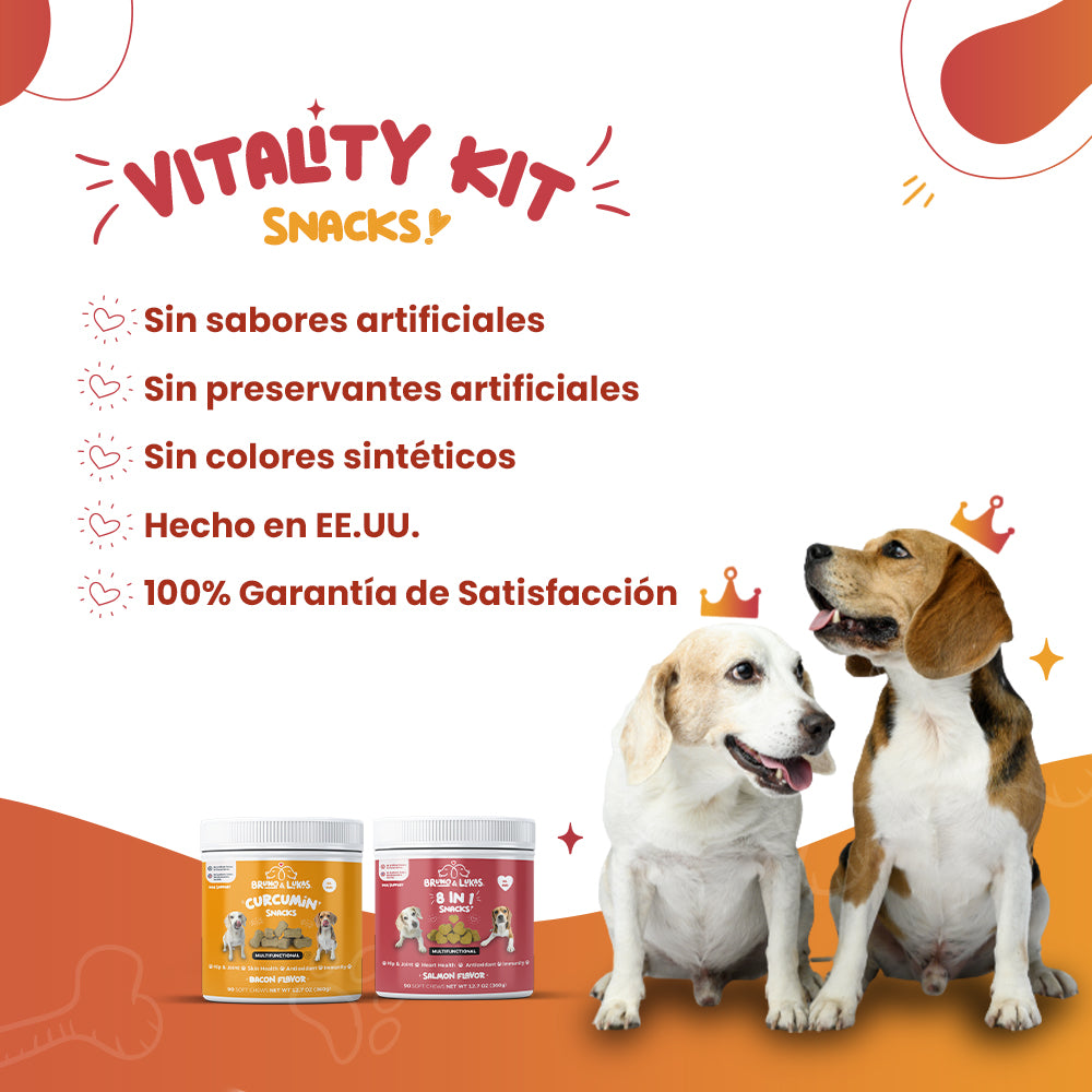 Kit Vitalidad: 8 en 1 + Curcumin